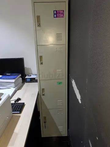 Office steel cabinets for sale – 3 pieces available.