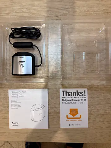 X-Rite i1 Display Pro colorimeter with original packaging - Like New
