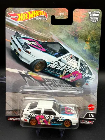 Hot Wheels Premium Nissan Silvia S13 AE86-style Drift Car - New in Package
