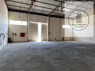 مستودع 2500 قدم | كهرباء سنجل فاز | جاهز للتخزين فقط .