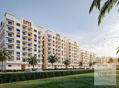 Princess Ajman Project One bedroom and living room with a down payment of 31,000 AED and monthly in