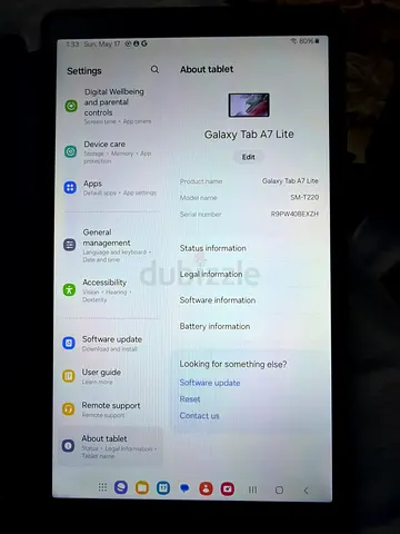 Samsung Galaxy Tab A7 Lite - Good Condition
