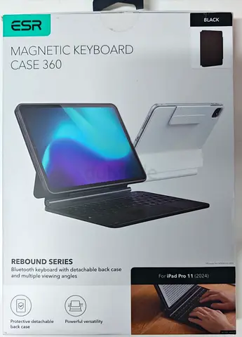 ESR iPad Pro 11 Inch M4 Case with Keyboard (2025 M5/2024)M4