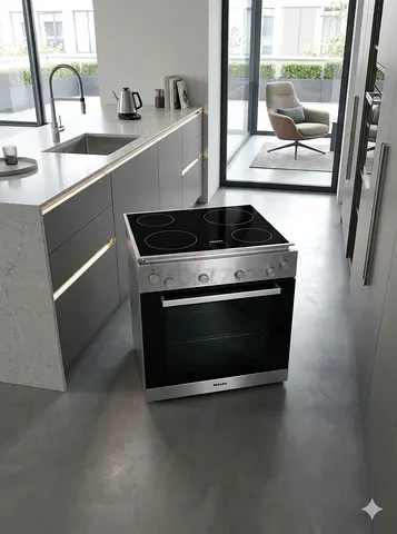 Miele latest model electric oven and electric cooktop set built-in 60cm integrated