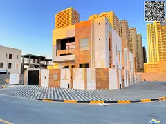 Corner villa for sale in Al-Amrah – two floors, 4 master bedrooms, prime location