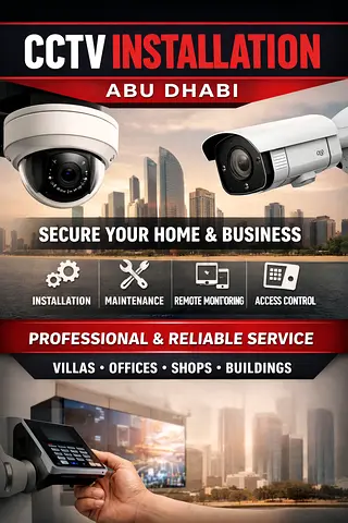 CCTV Installation  Maintenance – Abu Dhabi / UAE