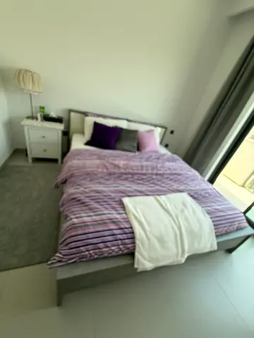 King size bed frame with mattress - good condition
