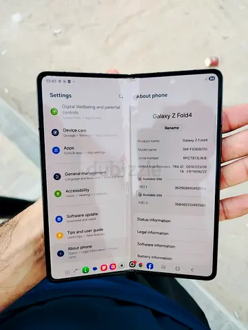 Z FOLD 4 512 GB DUAL SIM TRA