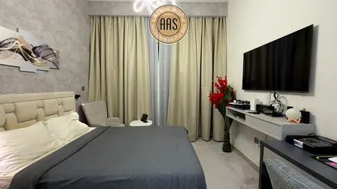 Luxurious & lavish furnished studio •• ready to move •• brand new •• spacious layout •• hot offer 4
