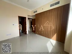 Annual rent 1BR hall apartment, first tenant in Al Jurf 3 Ajman near Dubai &amp; Sharjah exit. Maste
