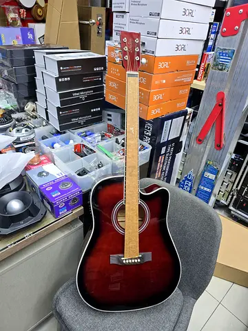 Semi Acoustic Guitar with Equaliser 41 - Brand New