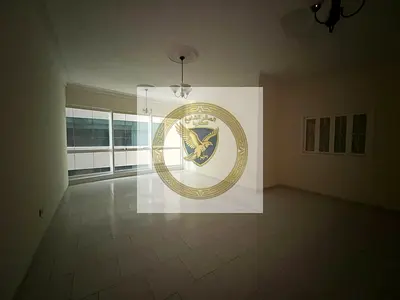 Best view for a 2-bedroom apartment with living room, AC and 1 month free, in one of the finest towers in Sharjah. Includes maid’s room, large modern