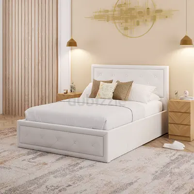 Double Size Bed - premium Quality - Brand new Fully Customizable - UAE Sharjah Manufactured