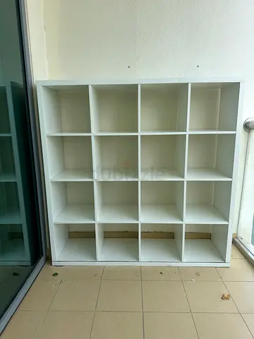 Shelf Unit IKEA KALLAX - White 16 cubes