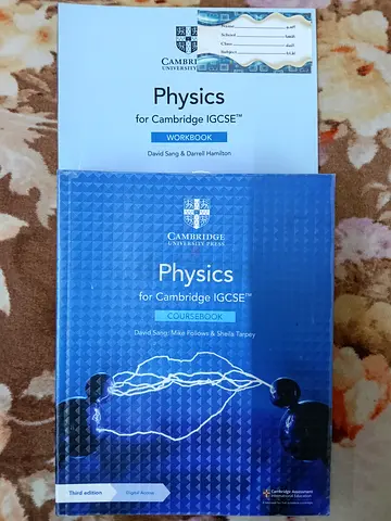 IGCSE PHYSICS - Textbook and Workbook