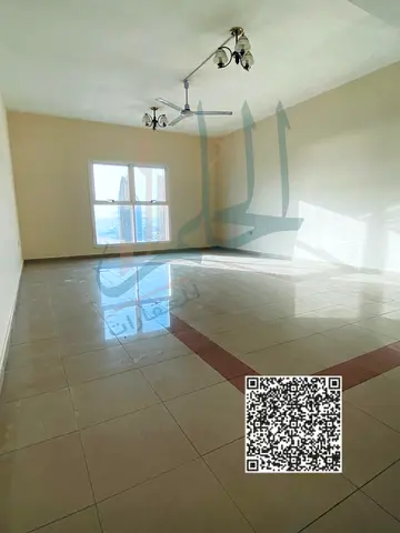 Annual Rent in Ajman – Al Rashidiya 3 One-bedroom apartment in a prime location on Old Murour Street Directly opposite Ajman One Towers In a vibrant