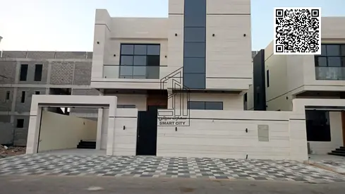 Villa for rent in Al Bahia, Ajman, first occupancy | 5 master bedrooms