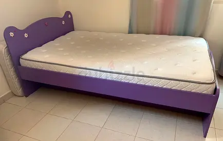 3 PIECE PURPLE BED SET