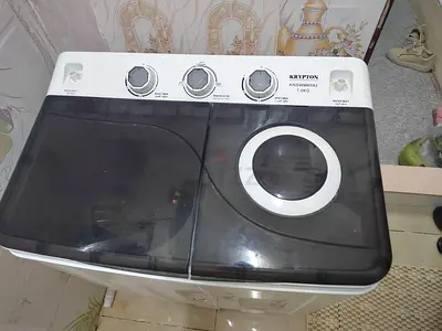 Krypton 7kg Twin Tub Washing Machine - Good Working Condition