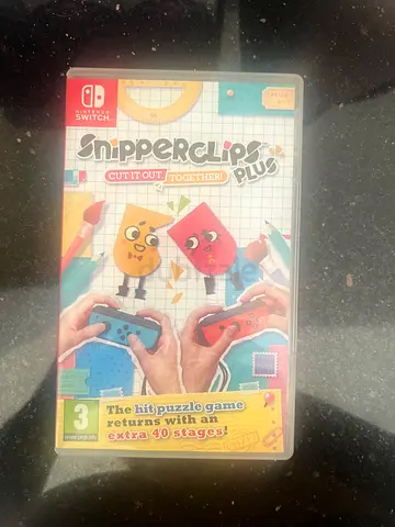 Snipperclips Plus - Cut It Out, Together! (Nintendo Switch) - Good Condition