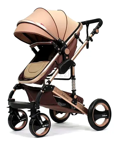 Kidilo Luxury Baby Stroller | Foldable Kids Travel Pram