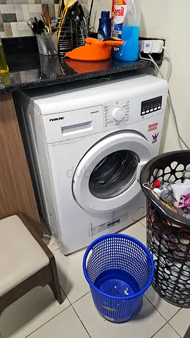 Used front-load washing machine - working condition, needs minor cosmetic touch-up