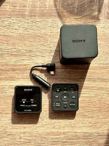 Sony IC Recorder with clip ICD TX800