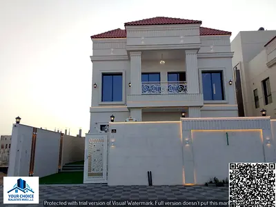 🏡 فيلا فاخرة للبيع في الحليو 2 بعجمان بتصميم عصري وتشطيبات سوبر ديلوكس وموقع مميز قريب من شارع الشيخ محمد بن زايد، تملك حر لجميع الجنسيات مع مساحات و