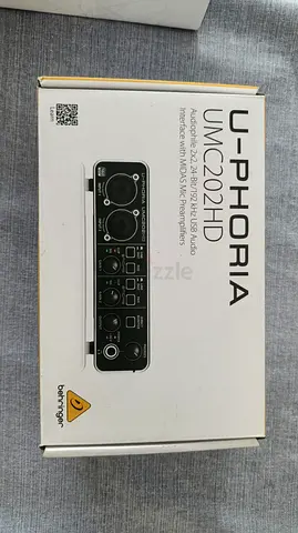 Behringer U-PHORIA UMC202HD USB Audio Interface - Boxed