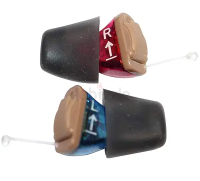 2x Signia Silk 7X CIC Hearing Aids
