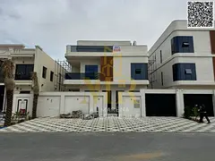 Luxury villa for sale in Al-Aliya – two floors and a roof with a built-up area of ​​6600 sq ft