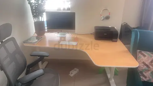 Original IKEA L-Shaped Desk for Sale