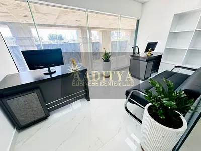 Beautiful office for suitable for Free-Zone company | O% Commission