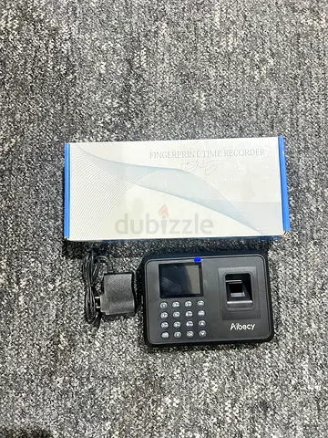 Aibecy Fingerprint Time Recorder - Biometric Attendance Machine (Used)