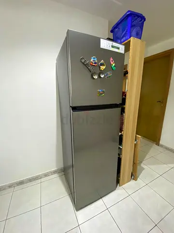 Silver refrigerator - good working condition