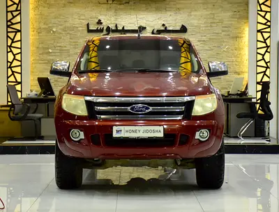 " AS IT IS " Ford Ranger XLT 4WD - 4x4 ( 2014 Model ) in Red Color GCC Specs