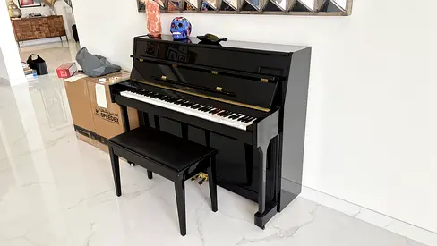 Ritmüller Grand-Style Upright Piano - Excellent Condition