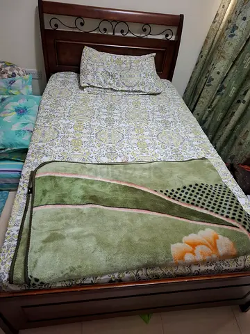 Two single beds with matterace from home centre