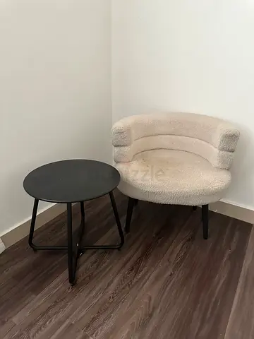 🔥 Special Offer – Modern Table  Chair Set | Excellent Condition | Only 100 AED