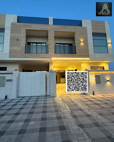Modern 5 Bedroom Townhouse for Sale in Al Helio with Spacious Rooftop and Elegant Finishing