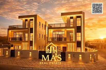 🏡 For Sale | Luxury Villa (3 Floors) + Private Pool | Super Deluxe Finishing | Al Bahia – Ajman