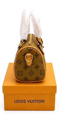 Louis Vuitton Mini Speedy Monogram Canvas Handbag - Excellent Condition