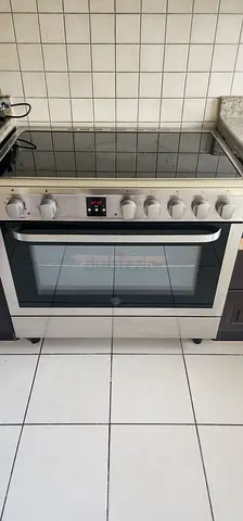 Stainless Steel Electrical Oven with 5 Knobs - Good Condition