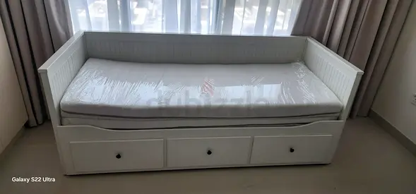 Ikea Day bed with two mettreses available in perfect condition