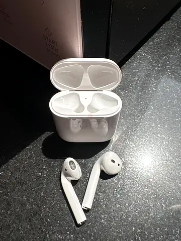 Apple AirPods for sale.