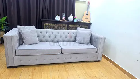 Marina Home Three Seater Sofa ( Like New)