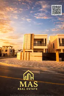 🏡 Luxury Corner Villa for Sale in Al Bahia – Ajman | Ground + First + Rooftop | 6 Bedrooms | Pr