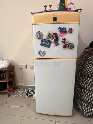 SHARP  Double-Door Refrigerator -  Top Freezer with compact chiller
