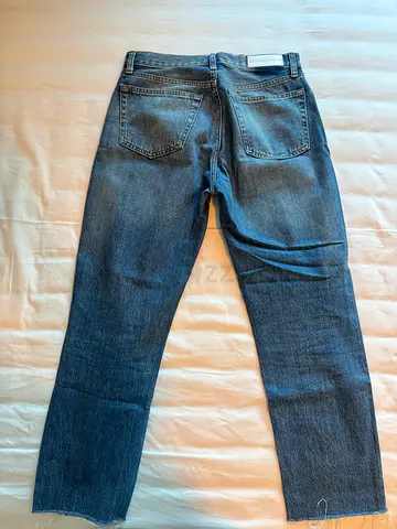 Levi’s 501 90s blue straight-leg jeans, gently used