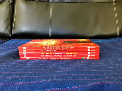 5 The Official Liverpool FC Annual Books